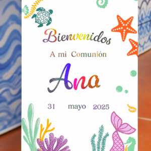 Cartel de Bienvenida