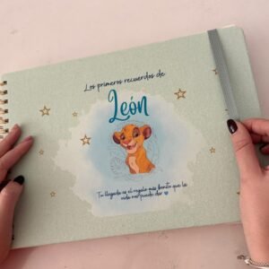 Libro Mis primeros recuerdos + 20 hojas personalizadas